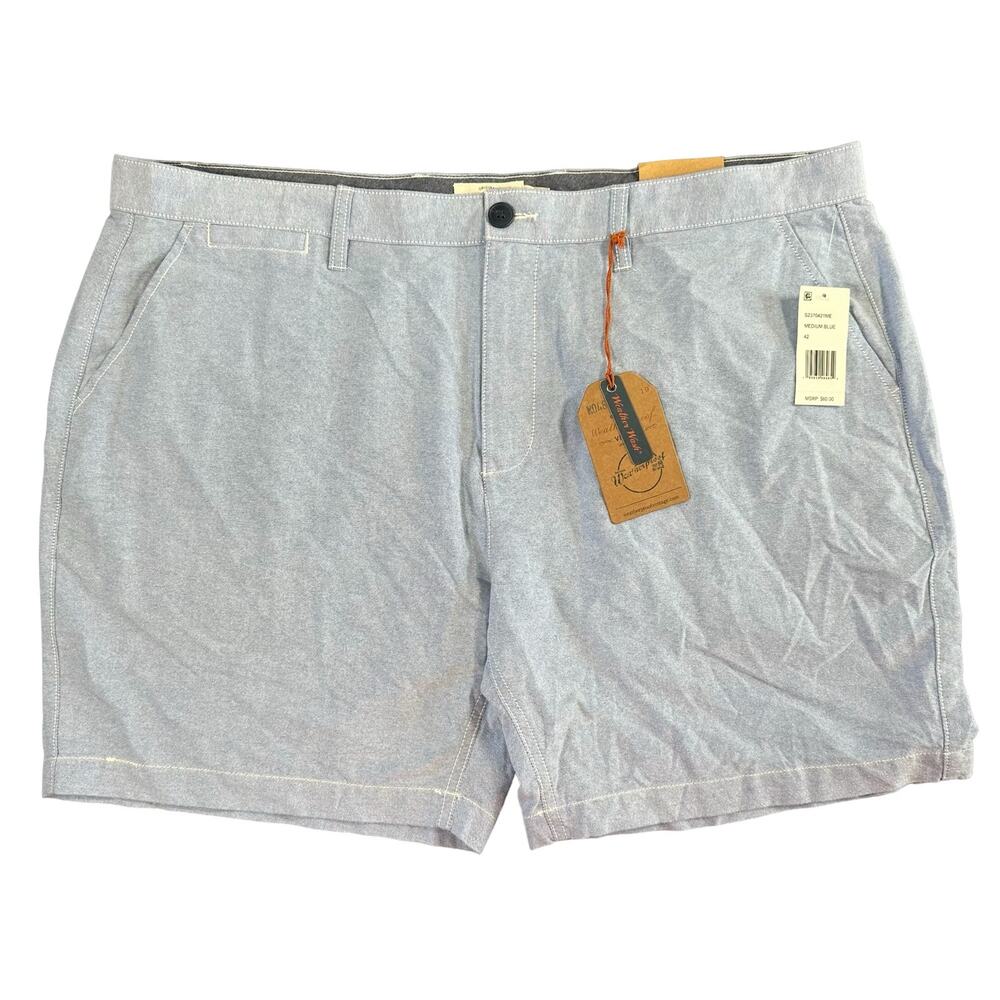 Weatherproof Vintage‎ Men's 7" Oxford Shorts Size 42 $60